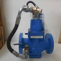 شیر فشار شکن پایلوت دار  چدنی